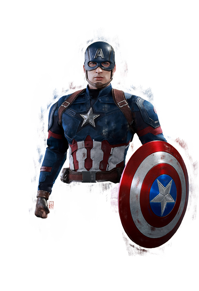 Captain America illustration