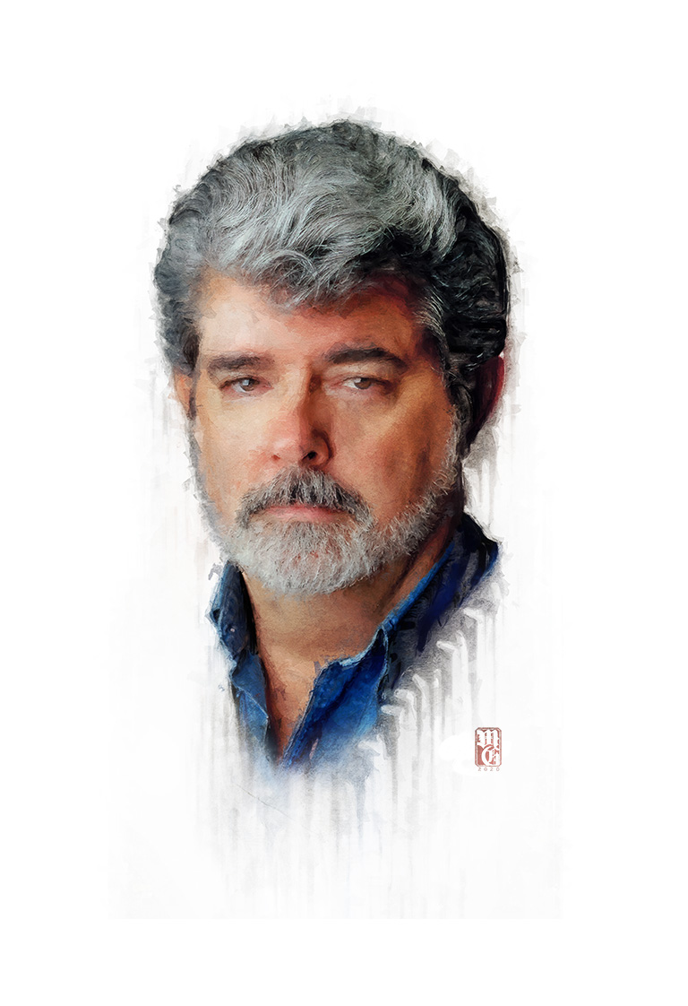 Portrait of George Lucas