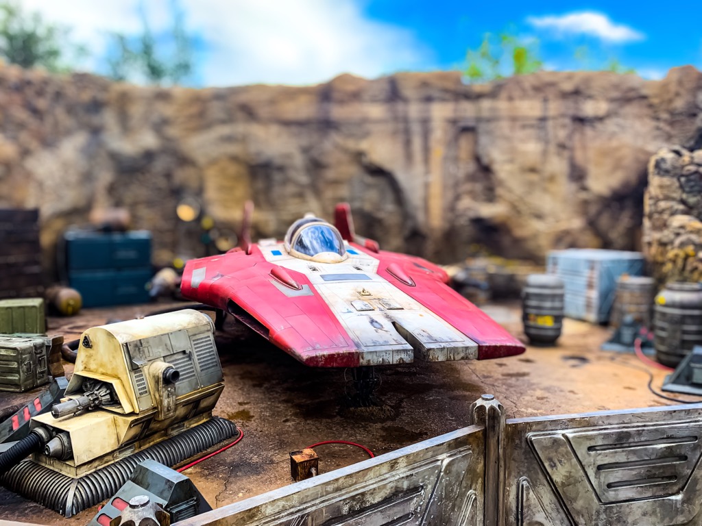 A-Wing Fighter from Star Wars: Galaxy's Edge