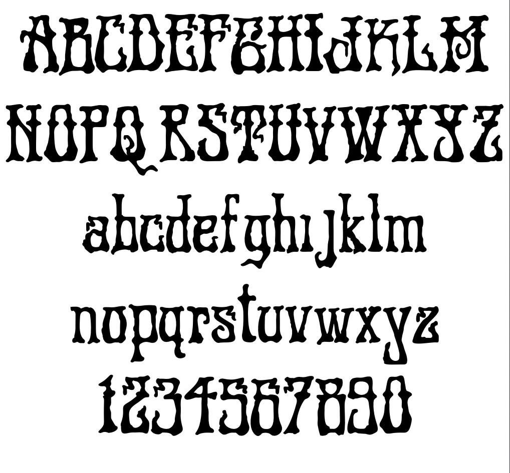 Rick Griffin font