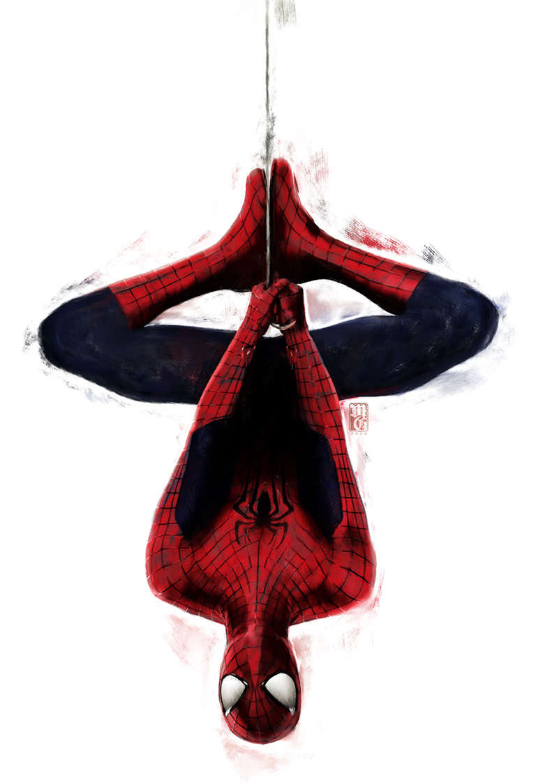portrait of Spider-Man
