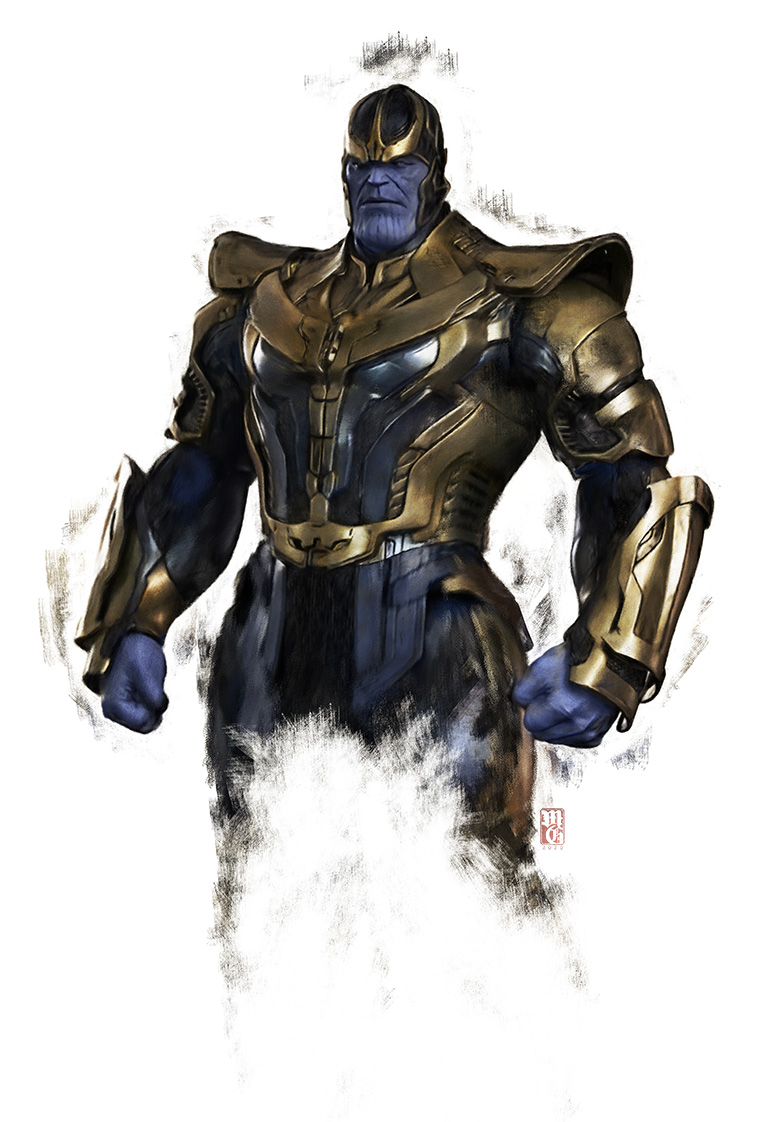 Portrait of Thanos