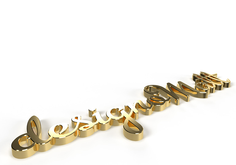 designoMatt 3-D logo