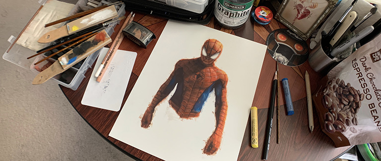 Spider-Man remarque setup