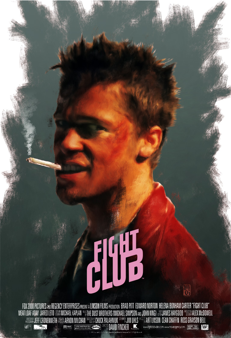 Fight Club alternative movie poster