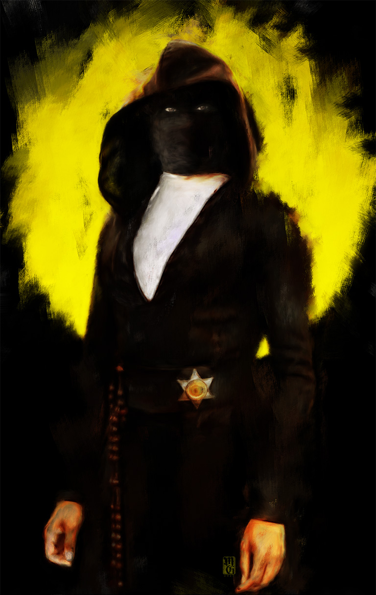 Portrait of Regina King as Detective Angela Abar a.k.a. Sister Night