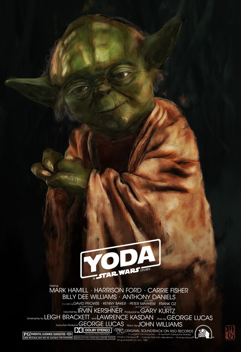 Yoda, a Star Wars Story movie poster