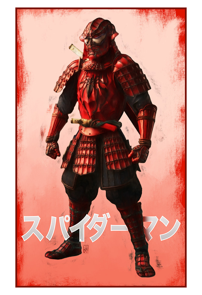 Spider-Man Samurai poster