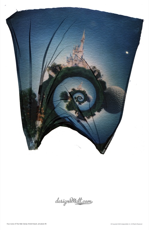 Four Park icon poster