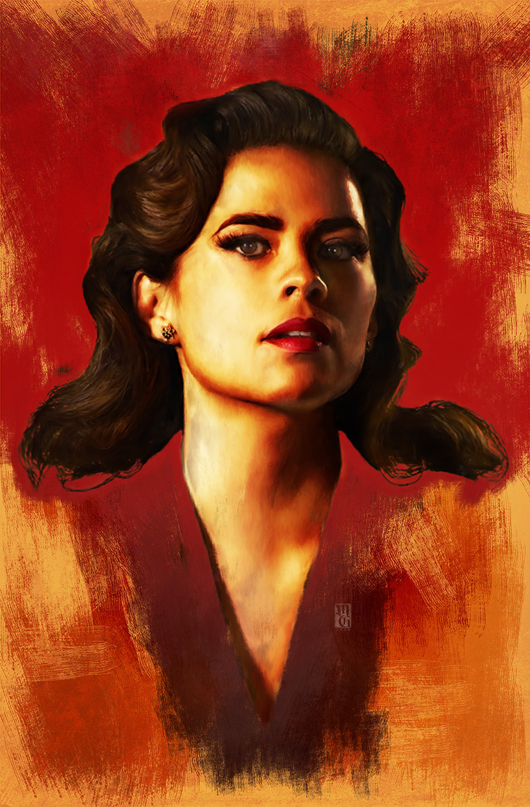 Portrait of Agent Peggy Carter