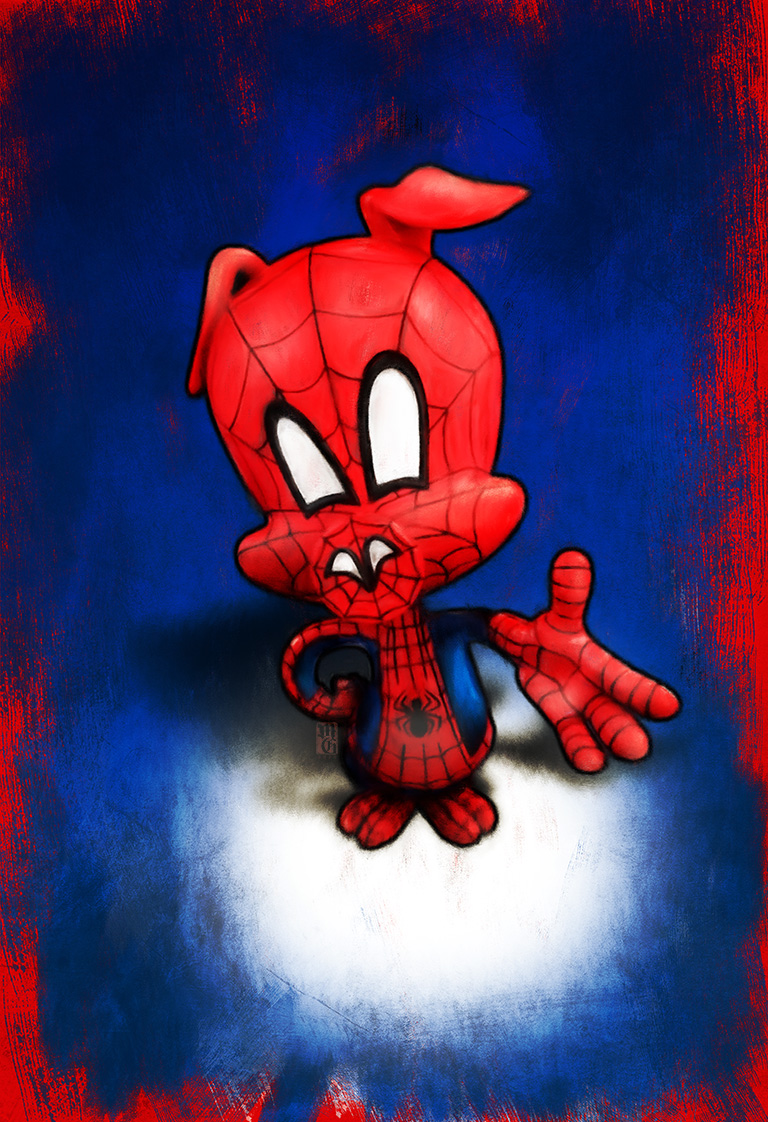 Portrait of Spider-Ham