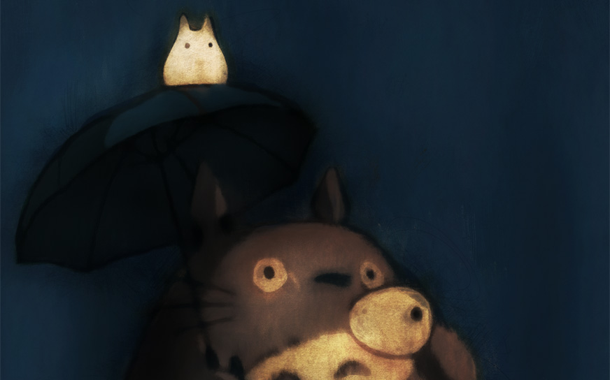 Totoro, morning warmup