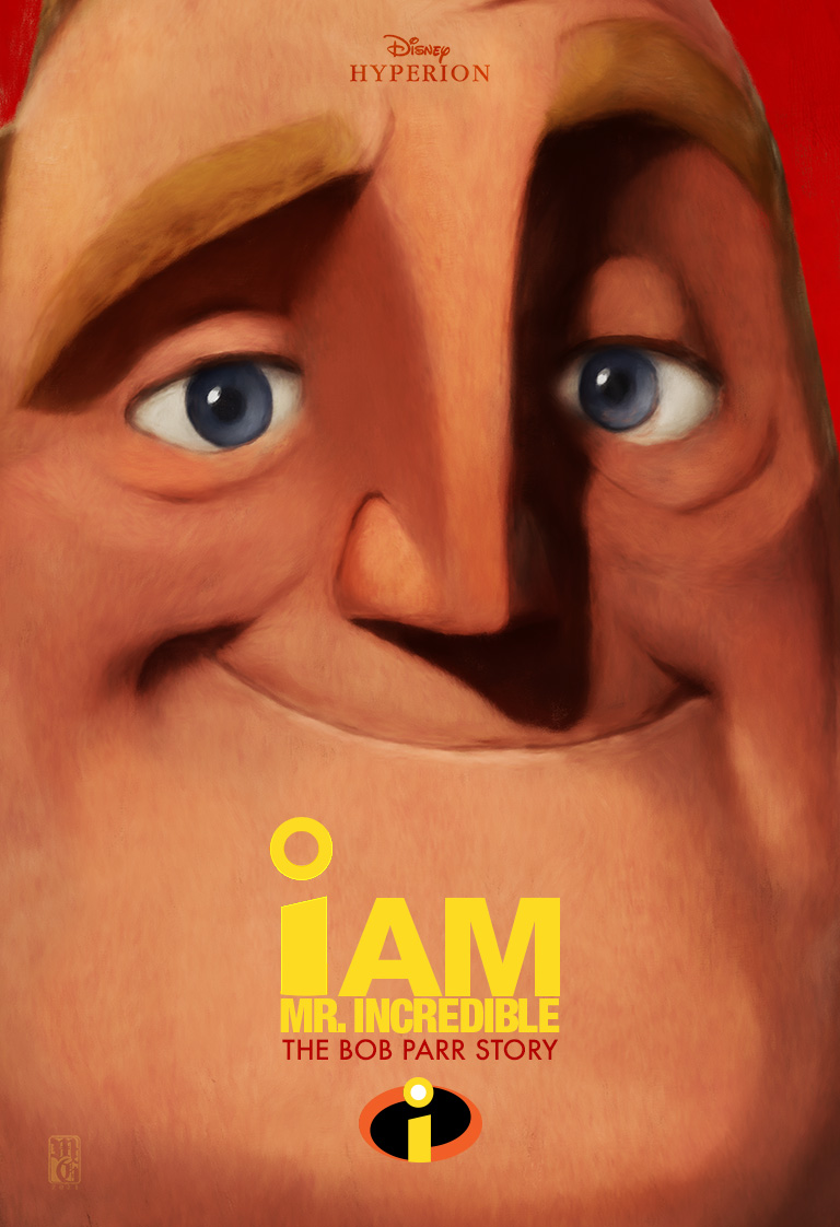 I am Bob Parr, book cover/poster design