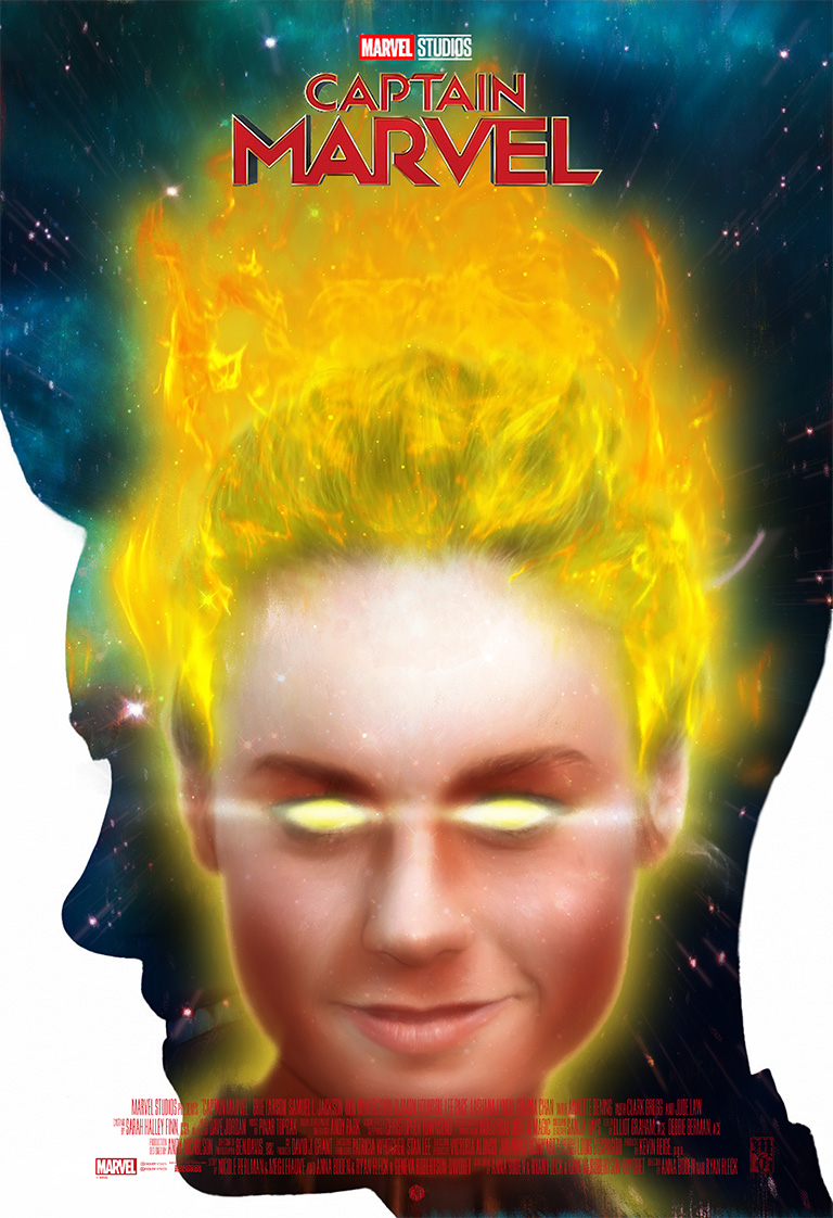 alt-fan movie poster for Captain Marvel