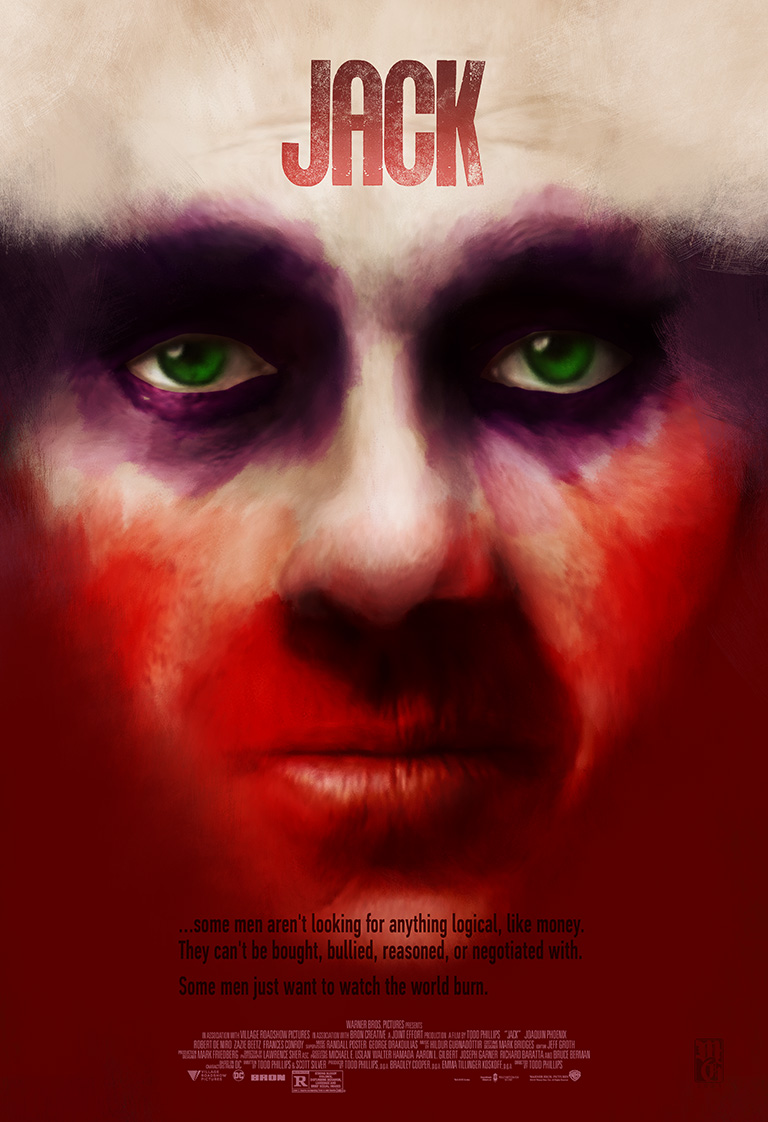 alt-fan movie poster for a Joker film