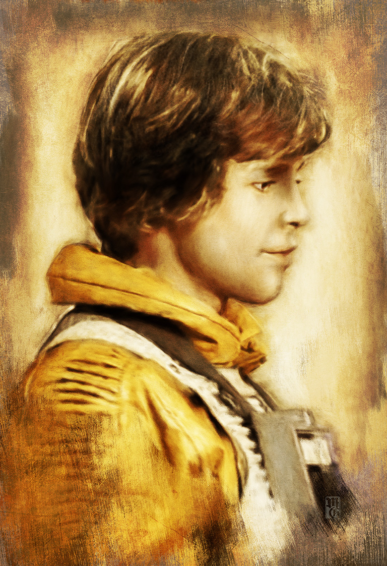 Portrait of Luke Skywalker