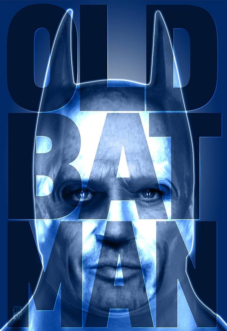 Old Bat Man alt-fan poster