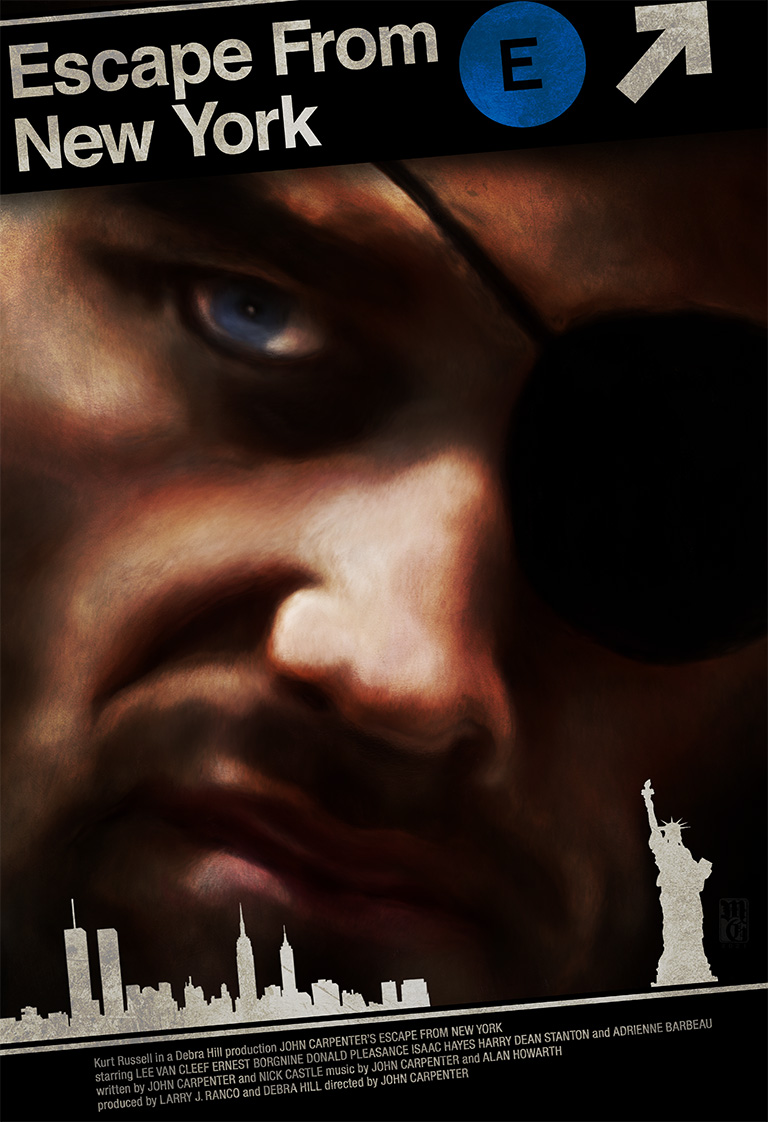 Alt-fan poster for Escape from New York