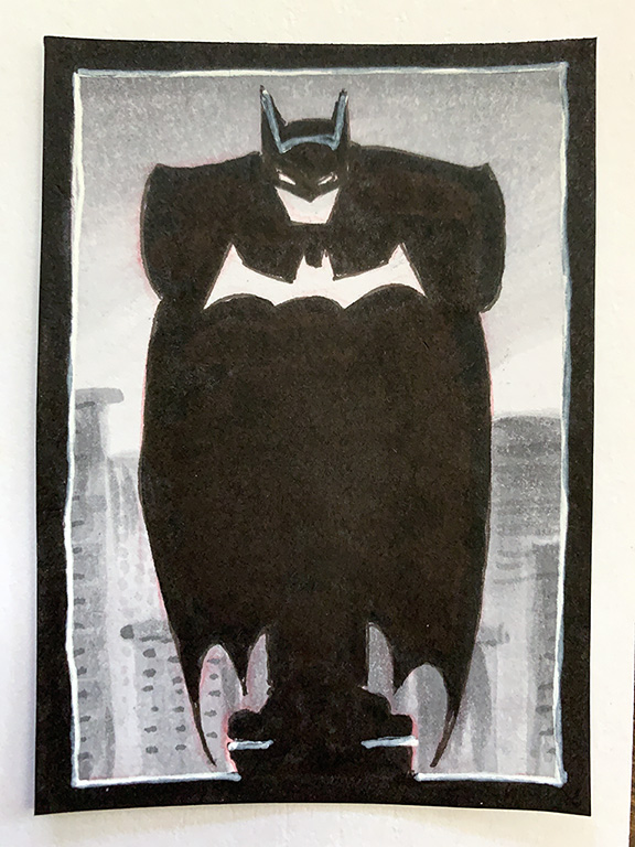 Batman sketch card B for week 6 of #Baturday