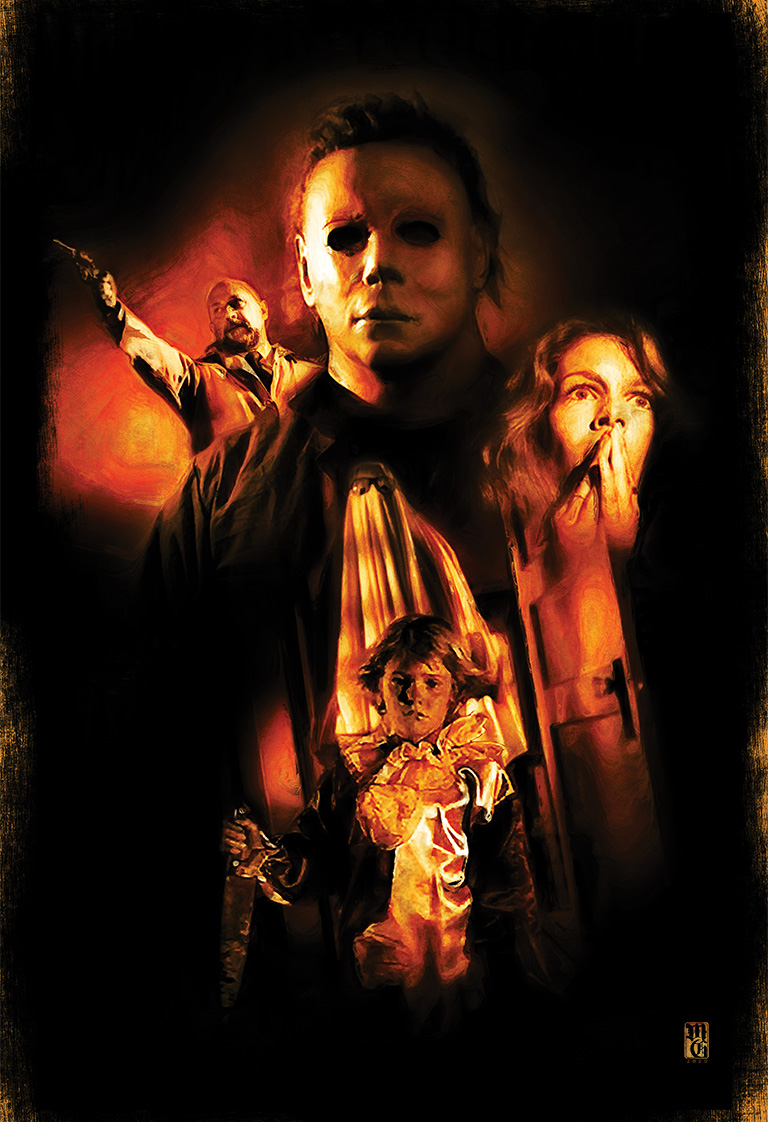 John Carpenter's Halloween illustration