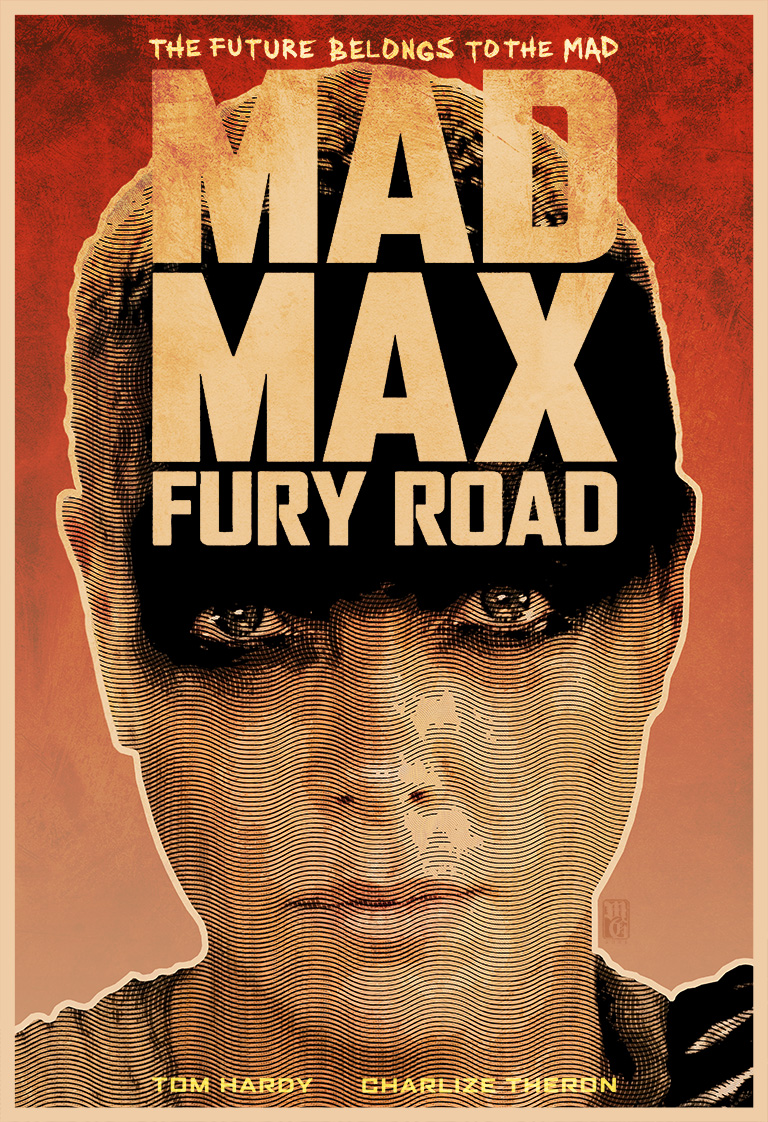Alternative movie poster for Mad Max: Fury Road