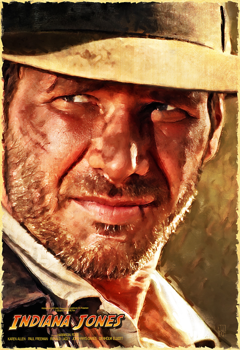 Alternative Movie Poster for Indiana Jones