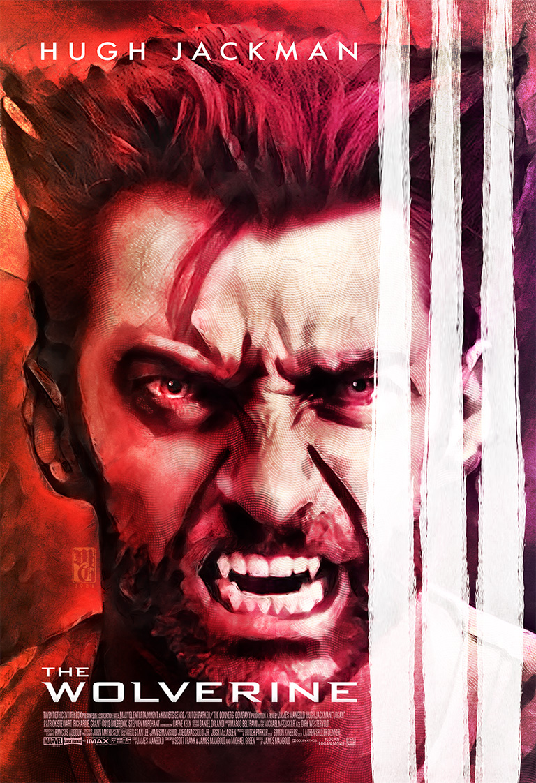 Alternative movie poster of The Wolverine