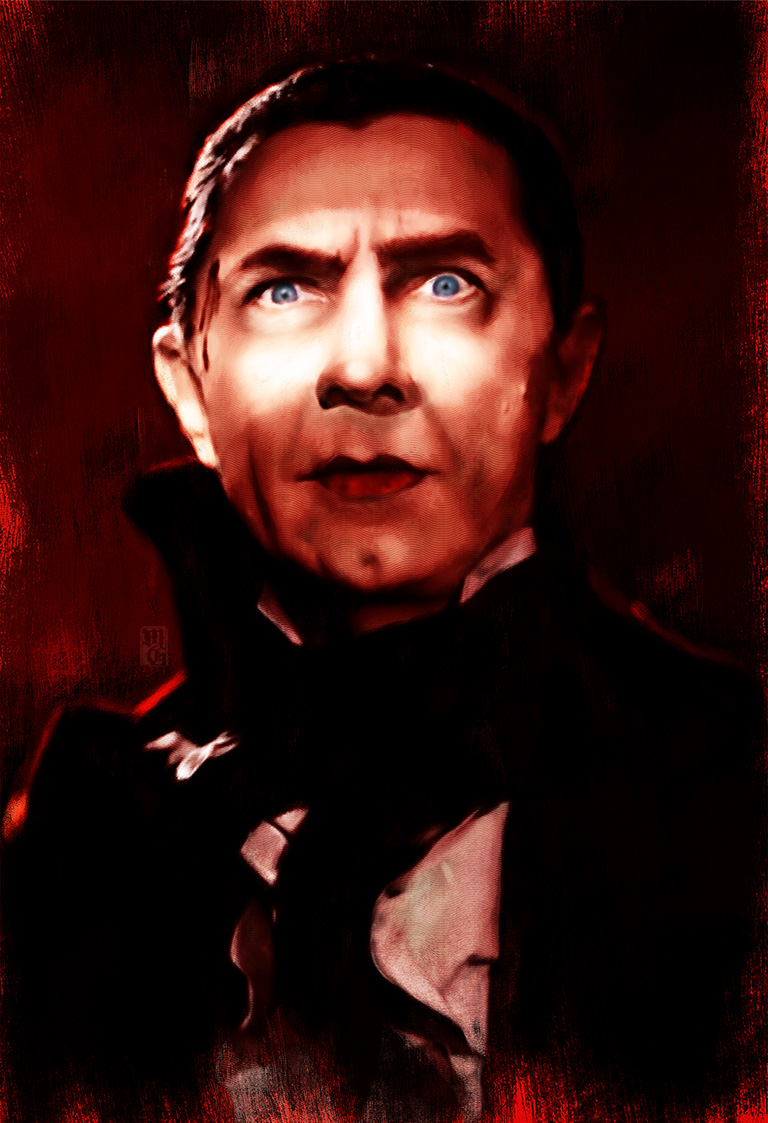 Portrait of Bela Lugosi as Count Dracula