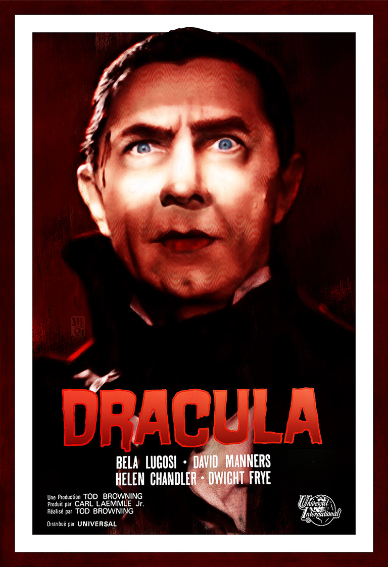 Alternative movie poster for the film Dracula