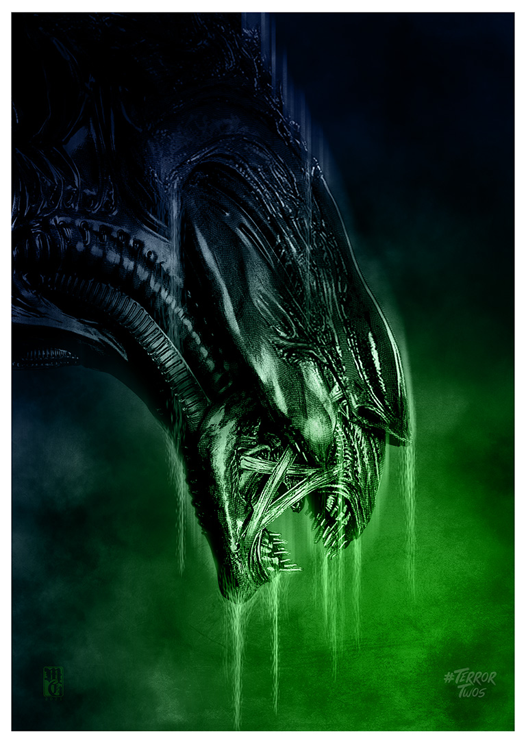 Illustration of the Alien queen