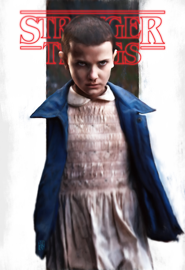 Alternative movie poster for The Duffer Brothers' "Stranger Things"