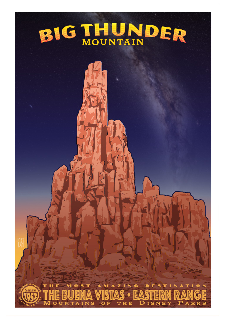 The Buena Vistas Eastern Range - Big Thunder Mountain poster