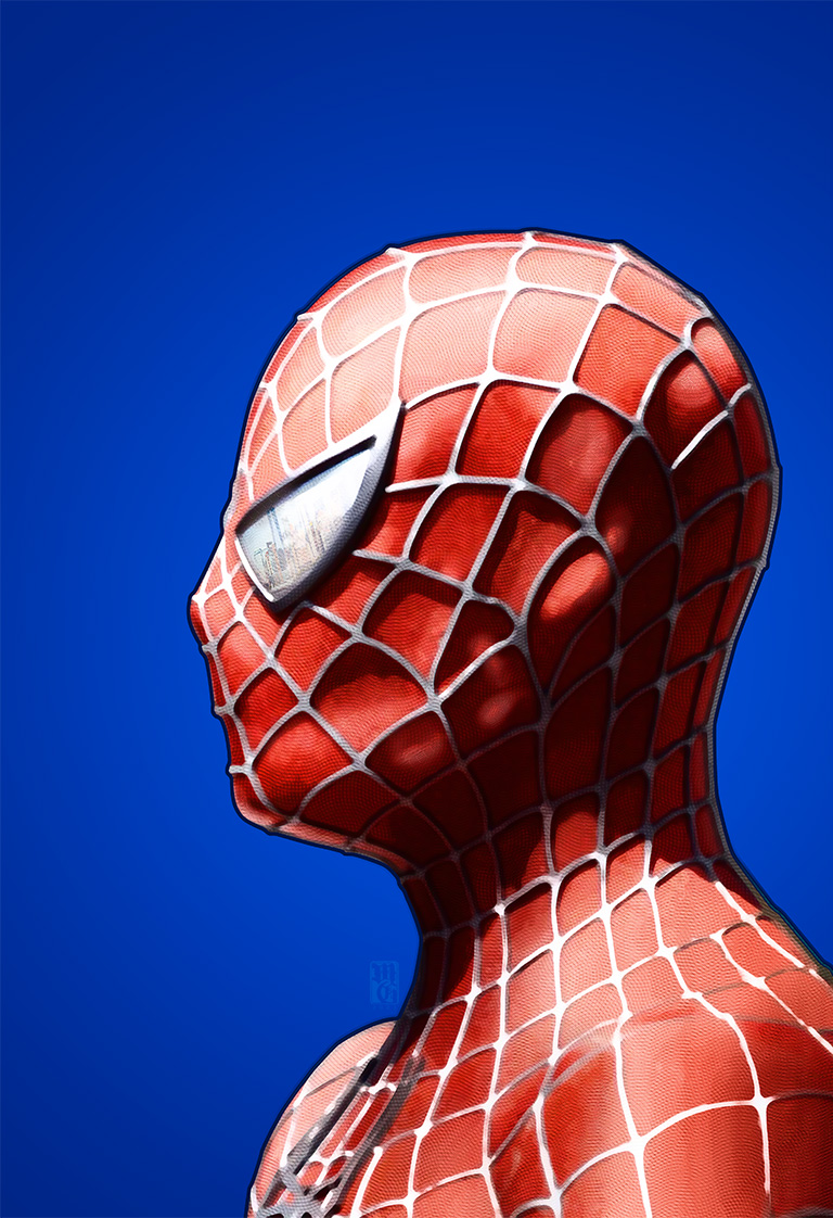 Portrait of Spider-Man