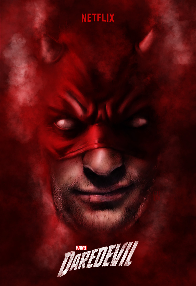 Alternative movie poster for "Daredevil" on Netflix