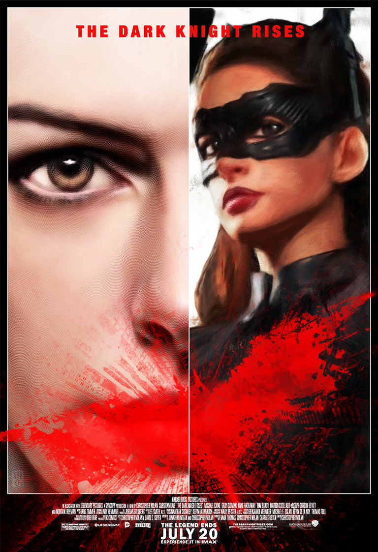 Alternative movie poster for Batman: The Dark Knight Rises