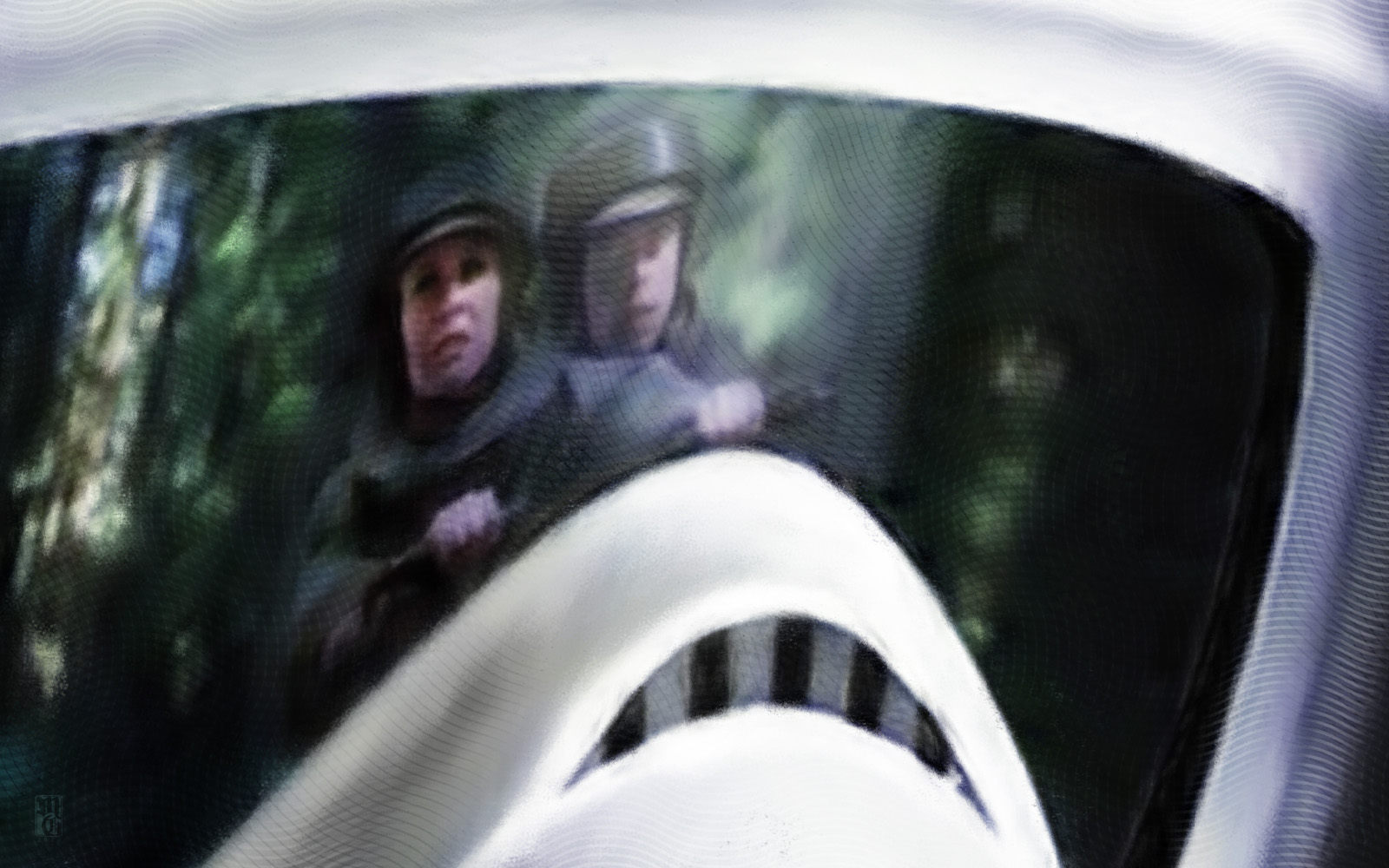 Detail of Scout Trooper from Empire Strikes Back