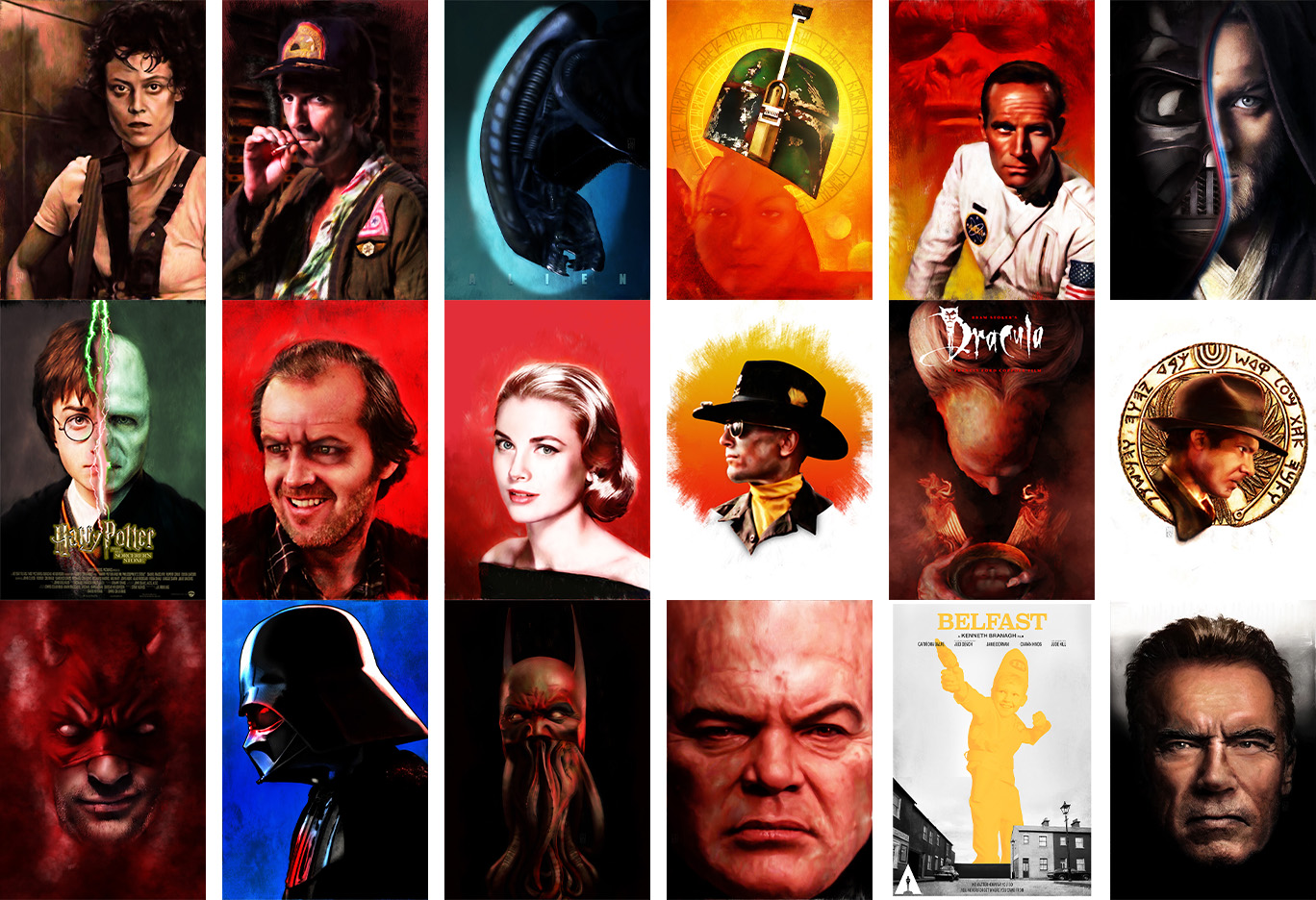 Gallery of images created the first half of 2022