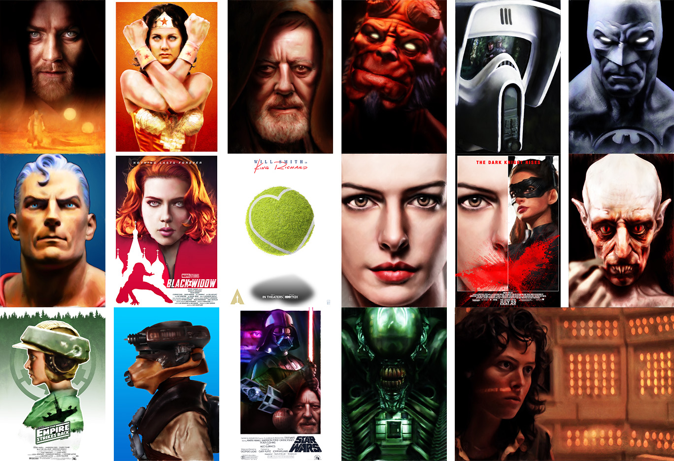 Gallery of images created the first half of 2022