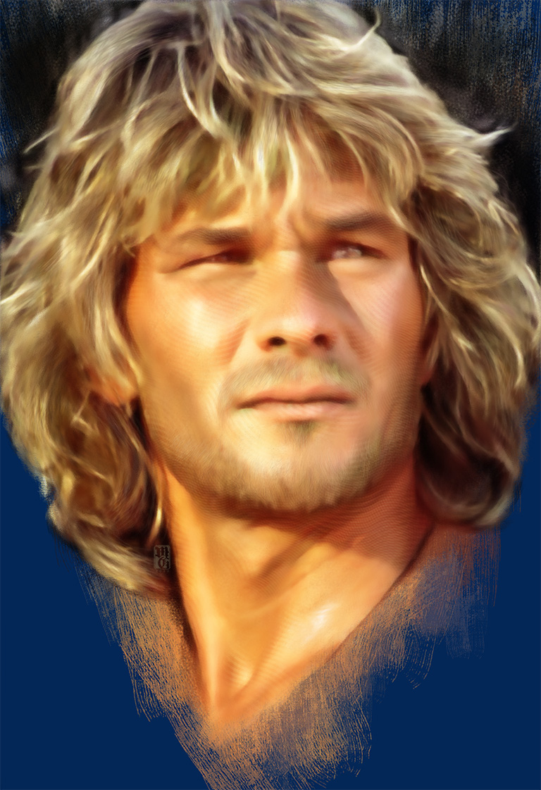Portrait of Patrick Swayze