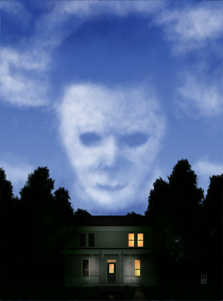 Illustration for Printed in Blood's "Halloween" artbook