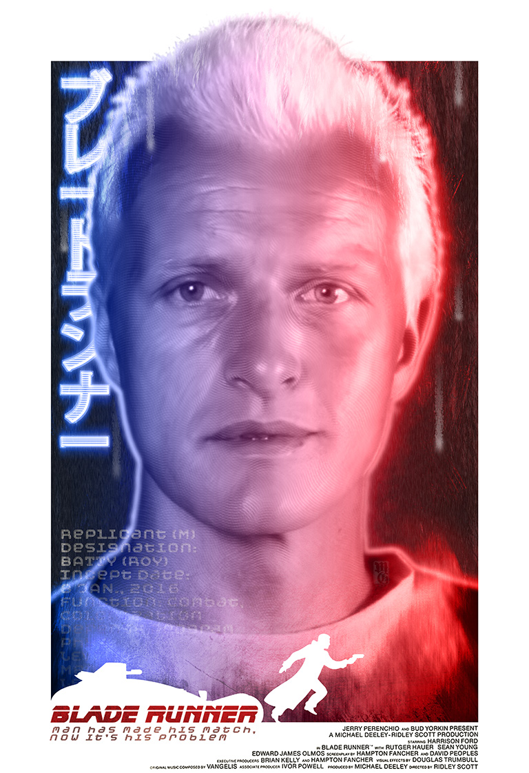 Alternative movie poster for "Blade Runner"