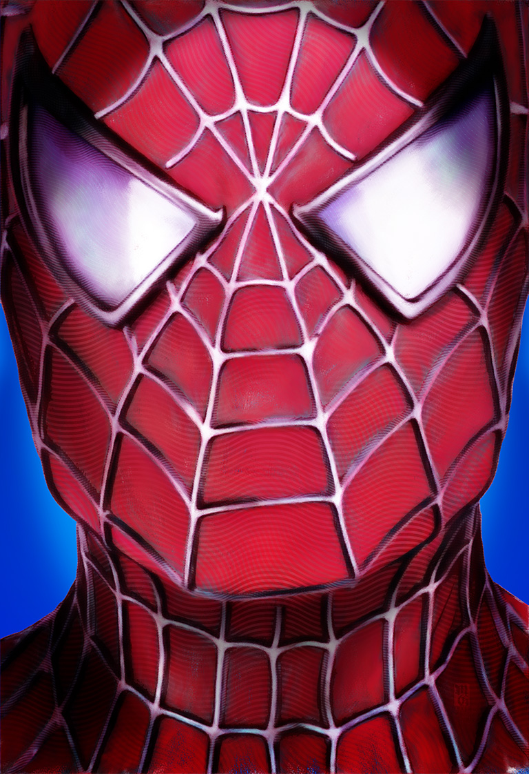Portrait of Spider-Man