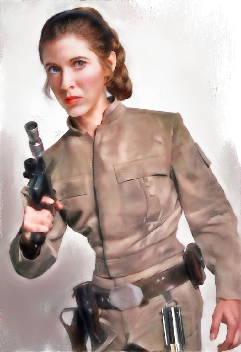 Leia 22d 768 Star Wars alternative movie poster
