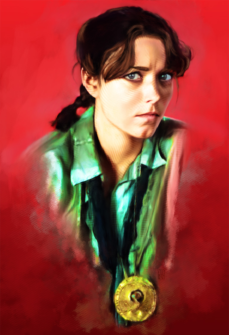 Marion Ravenwood 02c 768 Portrait of Karen Allen as Marion Ravenwood from "Raiders of the Lost Ark"