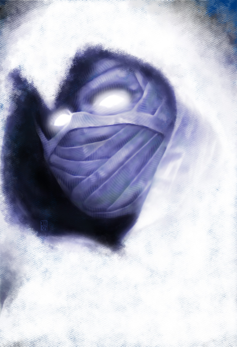 Portrait of Moon Knight
