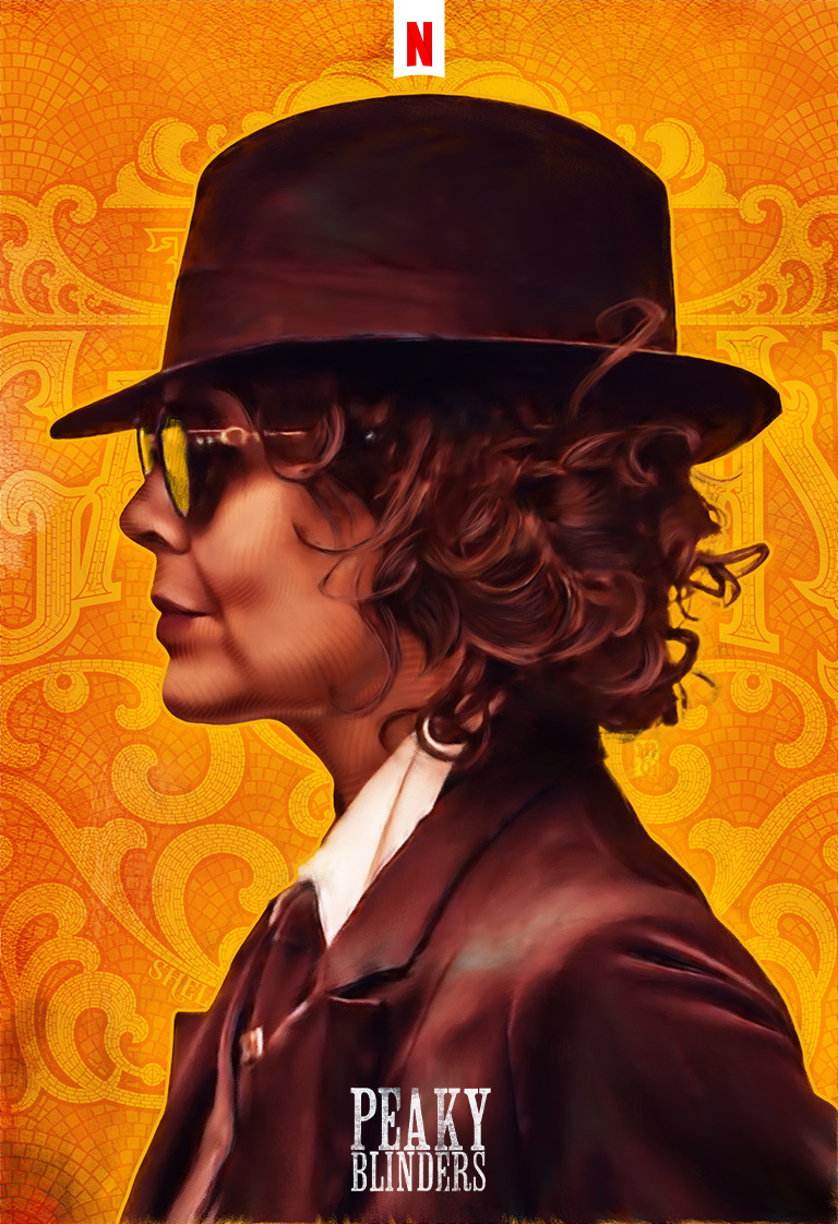 Alternative poster for "Peaky Blinders" on Netflix