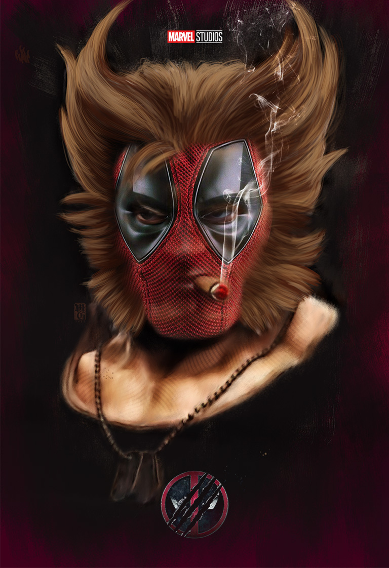 Alternative teaser movie poster for Deadpool III